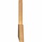 Ekena Millwork Portland Smooth Timber Gable Bracket, Western Red Cedar, 72"W x 15"H x 1 1/2"D x 5 1/2"F, 5/12 Pitch GBW072X15X0206POR00SWR - alternate 4